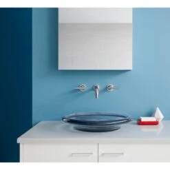 Artist Editions Spun Glass 6" X 17-1/2" Bathroom Sink -Bathroom Sales Store kohler k 2276 application view front 50