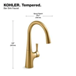 Tempered 1.5 GPM Single Hole Bar Faucet -Bathroom Sales Store kohler k 24663 alternate images 23