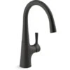 Tempered 1.5 GPM Single Hole Bar Faucet