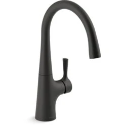 Tempered 1.5 GPM Single Hole Bar Faucet