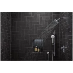 Parallel 2.5 GPM Single Function Shower Head With Katalyst Air-Induction Spray Technology -Bathroom Sales Store kohler k 24805 alternate view 350