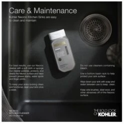 Cairn 27-1/2" Undermount Single Basin Composite Kitchen Sink -Bathroom Sales Store kohler k 28000 alternate image 1857