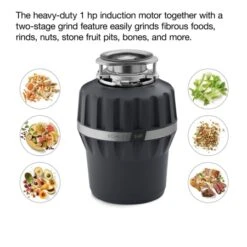 Reckon 1 HP Continuous Garbage Disposal -Bathroom Sales Store kohler k 29358 alternate image 15