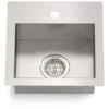 Vault 15" Undermount Single Basin Stainless Steel Bar Sink -Bathroom Sales Store kohler k 32027 1 na 7631189