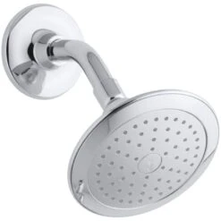 Alteo 2.5 GPM Single Function Shower Head With Katalyst Air-induction Technology