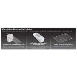 Riverby 25" Undermount Single Basin Cast Iron Kitchen Sink 26 Riverby 25" Undermount Single Basin Cast Iron Kitchen Sink -Bathroom Sales Store kohler k 5872 5ua1 alternate image 151