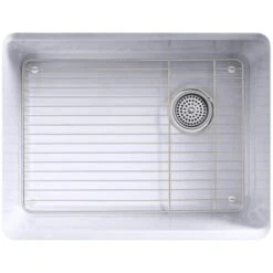 Riverby 25" Undermount Single Basin Cast Iron Kitchen Sink 21 Riverby 25" Undermount Single Basin Cast Iron Kitchen Sink -Bathroom Sales Store kohler k 5872 5ua1 alternate view 1143