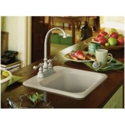 Single Basin Cast Iron Bar Sink From The Northland Series -Bathroom Sales Store kohler k 6579 2 alternate view 1327