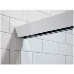 Revel 55-1/2" High X 59-5/8" Wide Frameless Sliding Shower Door With 5/16" Clear Glass, Reversible Opening, And CleanCoat -Bathroom Sales Store kohler k 707001 l alternate image 855