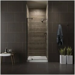 Revel 70" High X 31-1/8-36" Wide Pivot Frameless Shower Door With Thick Clear Glass 14 Revel 70" High X 31-1/8-36" Wide Pivot Frameless Shower Door With Thick Clear Glass -Bathroom Sales Store kohler k 707511 l alternate image 1099