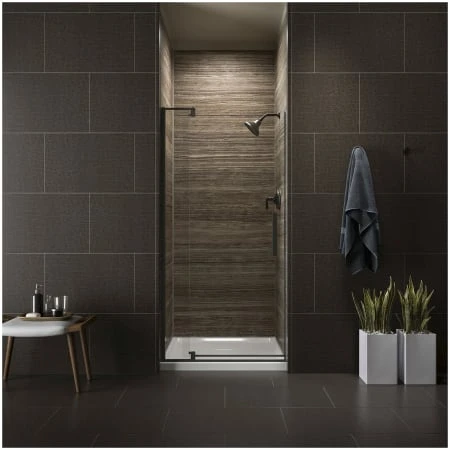 Revel 70" High X 31-1/8-36" Wide Pivot Frameless Shower Door With Thick Clear Glass 6 Revel 70" High X 31-1/8-36" Wide Pivot Frameless Shower Door With Thick Clear Glass - Image 4