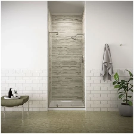Revel 70" High X 31-1/8-36" Wide Pivot Frameless Shower Door With Thick Clear Glass 9 Revel 70" High X 31-1/8-36" Wide Pivot Frameless Shower Door With Thick Clear Glass - Image 7