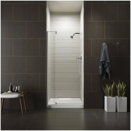 Revel 70" High X 31-1/8-36" Wide Pivot Frameless Shower Door With Thick Clear Glass 10 Revel 70" High X 31-1/8-36" Wide Pivot Frameless Shower Door With Thick Clear Glass - Image 8