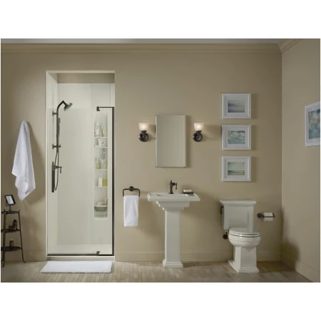 Revel 74"H X 31-1/8-36"W Pivot Frameless Shower Door With Thick Clear Glass 6 Revel 74"H X 31-1/8-36"W Pivot Frameless Shower Door With Thick Clear Glass - Image 4