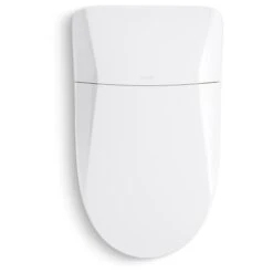 Eir 0.8 / 1.0 GPF Dual Flush One Piece Elongated Chair Height Toilet With Actuator Plate Flush - Bidet Seat Included -Bathroom Sales Store kohler k 77795 alternate view 526