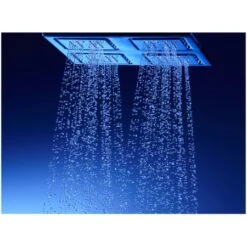 WaterTile 2.4 GPM Ceiling Mount Rainhead With Four 22-Nozzle Sprayheads -Bathroom Sales Store kohler k 98740 alternate view 1049