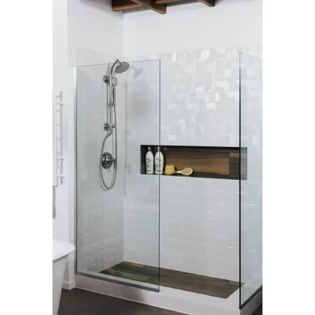 HydroRail Pressure Balanced Shower System With Shower Head, Hand Shower, Hose, Shower Column, Valve Trim, And Rough-In 4 HydroRail Pressure Balanced Shower System With Shower Head, Hand Shower, Hose, Shower Column, Valve Trim, And Rough-In - Image 2