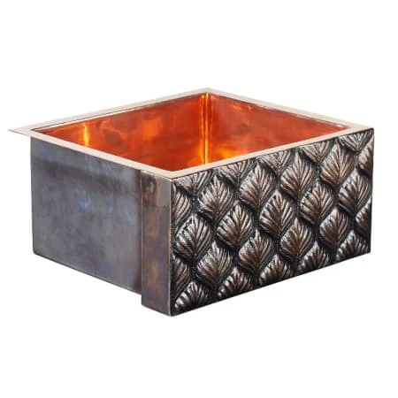 Cordate Petit Lucca 17" Farmhouse Single Basin Copper Bar Sink 3 Cordate Petit Lucca 17" Farmhouse Single Basin Copper Bar Sink