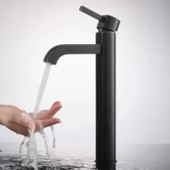 Bathroom Combo - 14" Clear Glass Vessel Bathroom Sink With Vessel Faucet, Pop-Up Drain, And Mounting Ring -Bathroom Sales Store kraus c gv 101 14 12mm 1007 alternate image 88