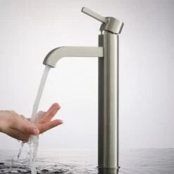 Bathroom Combo - 15-3/4" Ceramic Vessel Bathroom Sink With Vessel Faucet, Pop-Up Drain -Bathroom Sales Store kraus c kcv 141 1007 alternate image 530