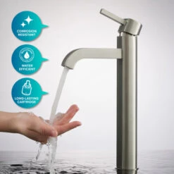 Bathroom Combo - 15-3/4" Ceramic Vessel Bathroom Sink With Vessel Faucet, Pop-Up Drain -Bathroom Sales Store kraus c kcv 141 1007 alternate image 535