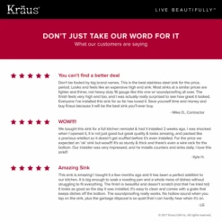 Outlast MicroShield 32" Scratch Resistant Double Basin Kitchen Sink For Undermount Installations - Basin Racks And Basket Strainers Included -Bathroom Sales Store kraus kbu24e reviews 1 325