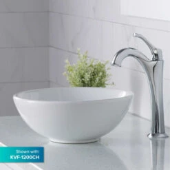 Elavo 13-27/40" Vitreous China Vessel Bathroom Sink -Bathroom Sales Store kraus kcv 341 alternate image 1358