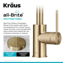 Oletto 1.8 GPM Single Hole Bar Faucet -Bathroom Sales Store kraus kpf 2600 alternate image 241