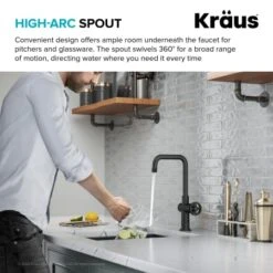 Urbix 1.5 GPM Single Hole Bar Faucet -Bathroom Sales Store kraus kpf 3127 alternate image 52