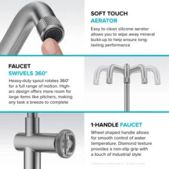 Urbix 1.5 GPM Single Hole Bar Faucet -Bathroom Sales Store kraus kpf 3127 alternate image 53