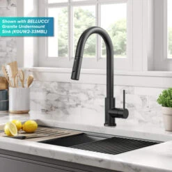 Oletto 1.8 GPM Single Hole Pull Down Kitchen Faucet -Bathroom Sales Store kraus ktf 3104 alternate image 290