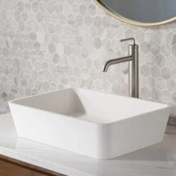 Pack Of (2) Ramus 1.2 GPM Vessel Single Hole Bathroom Faucet With Pop-Up Drain Assembly -Bathroom Sales Store kraus kvf 1220 2pk alternate view 856