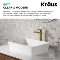 Pack Of (2) Indy 1.2 GPM Vessel Single Hole Bathroom Faucet -Bathroom Sales Store kraus kvf 1400 2pk alternate view 860