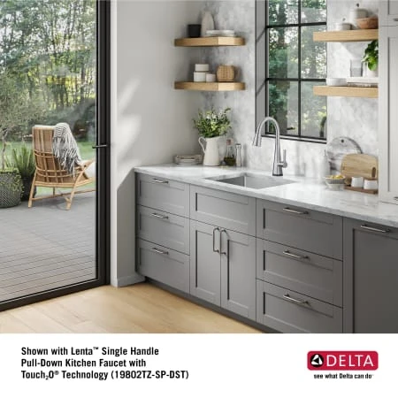 Delta Lenta 23” Undermount 16 Gauge Stainless Steel Single Bowl Kitchen Sink With Accessories 16 Delta Lenta 23” Undermount 16 Gauge Stainless Steel Single Bowl Kitchen Sink With Accessories - Image 14