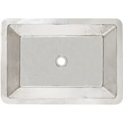 Hammered Metals 20" Undermount Single Basin Bar Sink