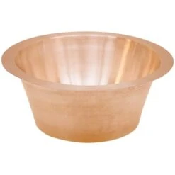 Smooth Small Round Flat Bottom Undermount Single Basin Bar Sink 23 Smooth Small Round Flat Bottom Undermount Single Basin Bar Sink -Bathroom Sales Store linkasink cs016 alternate image 89