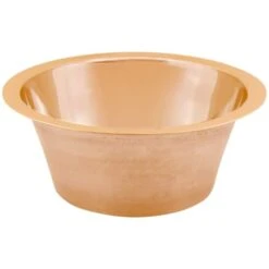 Smooth Small Round Flat Bottom Undermount Single Basin Bar Sink 24 Smooth Small Round Flat Bottom Undermount Single Basin Bar Sink -Bathroom Sales Store linkasink cs016 alternate image 90