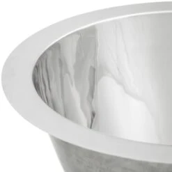 Smooth Large Flat Round Undermount Single Basin Bar Sink -Bathroom Sales Store linkasink cs019 alternate image 114