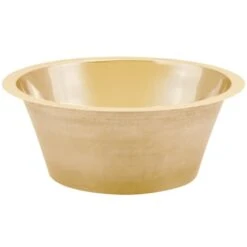 Smooth Large Flat Round Undermount Single Basin Bar Sink -Bathroom Sales Store linkasink cs019 alternate image 116