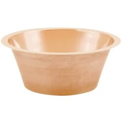 Smooth Large Flat Round Undermount Single Basin Bar Sink -Bathroom Sales Store linkasink cs019 alternate image 119