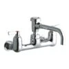 ADA 8" Centerset Wall Mount Service Sink Faucet With 6-1/2" Reach Vented Spout -Bathroom Sales Store lk940vs07l2h