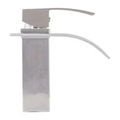 Remi 1.2/2.2 GPM Single Hole Waterfall Bathroom Faucet -Bathroom Sales Store miseno ml531 side in bn 19