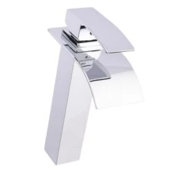 Remi 1.2/2.2 GPM Single Hole Waterfall Vessel Bathroom Faucet -Bathroom Sales Store miseno ml631 ch alt r1