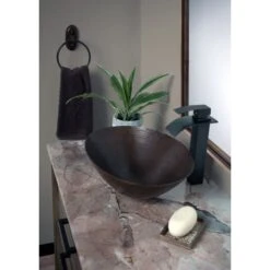 Remi 1.2/2.2 GPM Single Hole Waterfall Vessel Bathroom Faucet -Bathroom Sales Store miseno ml631 installed setting 19