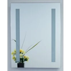 20" W X 26" H Rectangular Frameless Wall Mounted Mirror With LED Lighting -Bathroom Sales Store miseno mm2026ledr alternate view 1 84