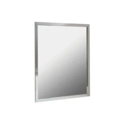 24" Wide Rectangular Flat Aluminum Framed Wall Mounted Bathroom Mirror -Bathroom Sales Store miseno mm2430m alternative view 6