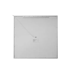 40" X 40" Square Frameless Bathroom Mirror With LED Lighting, Integrated Magnifying Mirror, And Digital Display Clock -Bathroom Sales Store miseno mm3636sqled back 16