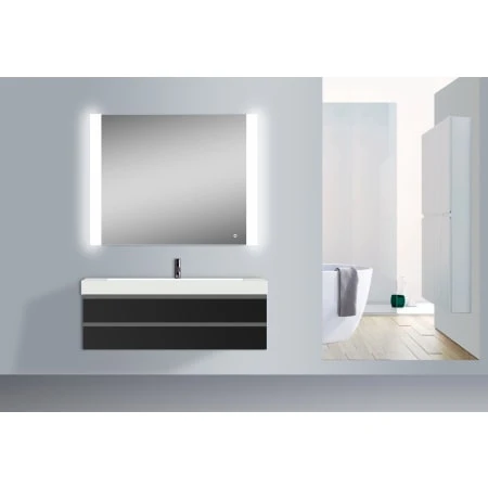Athena 36" X 46" Frameless Bathroom Mirror 5 Athena 36" X 46" Frameless Bathroom Mirror - Image 3