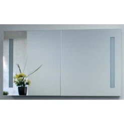 30" W X 26" H Rectangular Frameless Wall Mounted Medicine Cabinet With LED Lighting -Bathroom Sales Store miseno mmc3026led alternate view 2 161