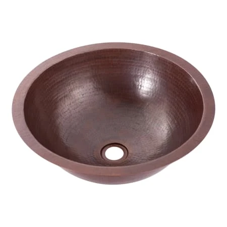 Round 17" Copper Drop-In Or Undermount Bathroom Sink 5 Round 17" Copper Drop-In Or Undermount Bathroom Sink - Image 3